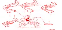 AUTOCOLLANTS pour Honda CR 125 R de 2003