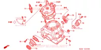 CYLINDRE   CULASSE pour Honda CR 125 R de 2003