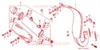 ECHAPPEMENT pour Honda CR 125 R de 2003