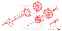 EMBRAYAGE pour Honda CR 125 R de 2003