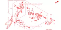 ETRIER DE FREIN ARRIERE pour Honda CR 125 R de 2003
