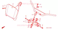GUIDON   TE DE FOURCHE pour Honda CR 125 R de 2003