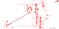 MAITRE CYLINDRE DE FREIN ARRIERE pour Honda CR 125 R de 2003