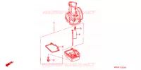 PIECES DE CARBURATEUR pour Honda CR 125 R de 2003