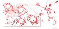 COMPTEUR DE VITESSE pour Honda ELITE 125 de 2017