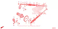ARBRE A CAMES   SOUPAPE pour Honda ELITE 125 de 2019