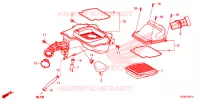 FILTRE A AIR pour Honda CBF 160 UNICORN de 2021