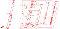 FOURCHE pour Honda VFR 800 de 1999