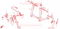BEQUILLE pour Honda VFR 800 de 1999