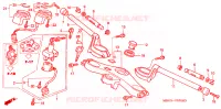 GUIDON   TE DE FOURCHE pour Honda VFR 800 de 1999