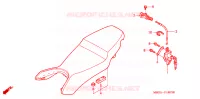 SELLE pour Honda VFR 800 de 1999
