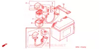 BATTERIE pour Honda FORZA 250 ABS S TOP BOX de 2001