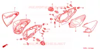 CLIGNOTANT pour Honda FORZA 250 ABS S TOP BOX de 2001