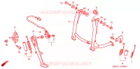 BEQUILLE pour Honda VFR 800 de 2000