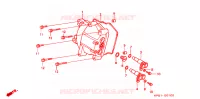 COUVRE CULASSE pour Honda FORZA 250 TOP BOX de 2001