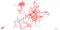 MARCHE PIEDS pour Honda BENLY 110 de 2014