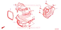 OUIES DE RADIATEUR pour Honda BENLY 110 de 2014