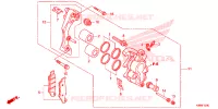 ETRIER DE FREIN AVANT pour Honda CRF 250 F de 2024