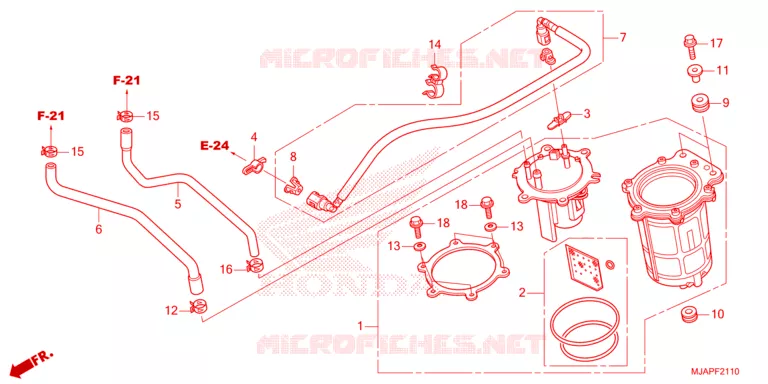 POMPE A ESSENCE Honda MOTO 750 SHADOW 2024  VT750CR