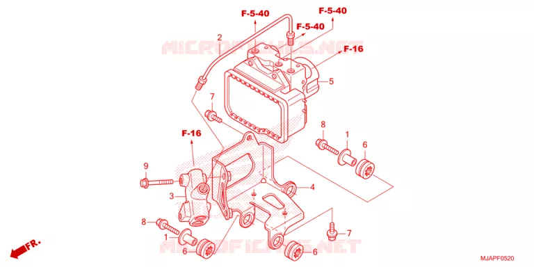MODULATEUR ABS Honda MOTO 750 SHADOW 2024  VT750CSR