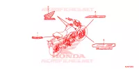 AUTOCOLLANTS pour Honda CB 300 R ABS de 2024