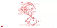 CYLINDRE pour Honda CB 300 R ABS de 2024