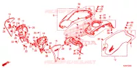 OUIES DE RADIATEUR   CAPOT DE RESERVOIR pour Honda CB 300 R ABS de 2024