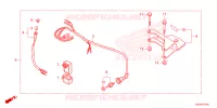 ATTACHE REMORQUE pour Honda TRX 250 FOURTRAX RECON Electric Shift de 2024