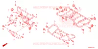 SUPPORT pour Honda TRX 250 FOURTRAX RECON Electric Shift de 2024