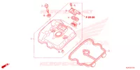 COUVRE CULASSE pour Honda CB 300 R ABS de 2023