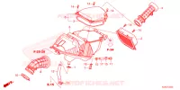 FILTRE A AIR pour Honda CB 300 R ABS de 2023