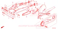 BRAS OSCILLANT pour Honda CB 300 R ABS de 2024
