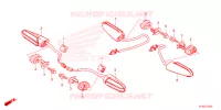 CLIGNOTANT pour Honda CB 300 R ABS de 2024