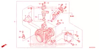 CORPS DE PAPILLON pour Honda CB 300 R ABS de 2024