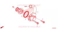 THERMOSTAT pour Honda CB 500 X ABS BLACK de 2014