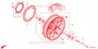 ROUE AVANT pour Honda CB 500 X de 2014