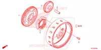 ROUE LIBRE DE DEMARREUR pour Honda CB 500 X de 2014