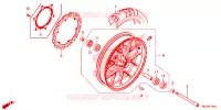 ROUE AVANT pour Honda CB 500 X de 2014