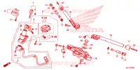 GUIDON   TE DE FOURCHE pour Honda CBR 650 F de 2014