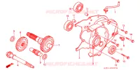 BOITE DE VITESSES pour Honda TACT 50 STAND UP de 1996