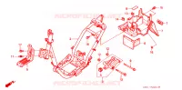 CADRE   GARDE BOUE ARRIERE (SZ50P/R/T) pour Honda TACT 50 STAND UP de 1996
