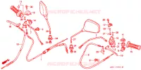 COMMODO   LEVIER   CABLE pour Honda TACT 50 STAND UP de 1996