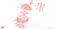 CULASSE   CYLINDRE pour Honda TACT 50 STAND UP de 1996