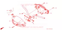 GUIDON   CARENAGE pour Honda TACT 50 STAND UP de 1996