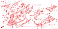 CADRE pour Honda FOURTRAX 520 FOREMAN RUBICON 4X4 AT DCT EPS DELUXE de 2024