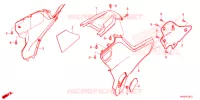 COUVERCLE LATERAL   CAPOT DE RESERVOIR pour Honda FOURTRAX 520 FOREMAN RUBICON 4X4 AT DCT EPS DELUXE de 2024