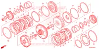 EMBRAYAGE pour Honda FOURTRAX 520 FOREMAN RUBICON 4X4 AT DCT EPS DELUXE de 2024