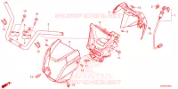 GUIDON pour Honda FOURTRAX 520 FOREMAN RUBICON 4X4 AT DCT EPS DELUXE de 2024