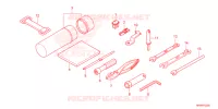 OUTIL pour Honda FOURTRAX 520 FOREMAN RUBICON 4X4 AT DCT EPS DELUXE de 2024