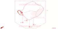 SELLE pour Honda FOURTRAX 520 FOREMAN RUBICON 4X4 AT DCT EPS DELUXE de 2024